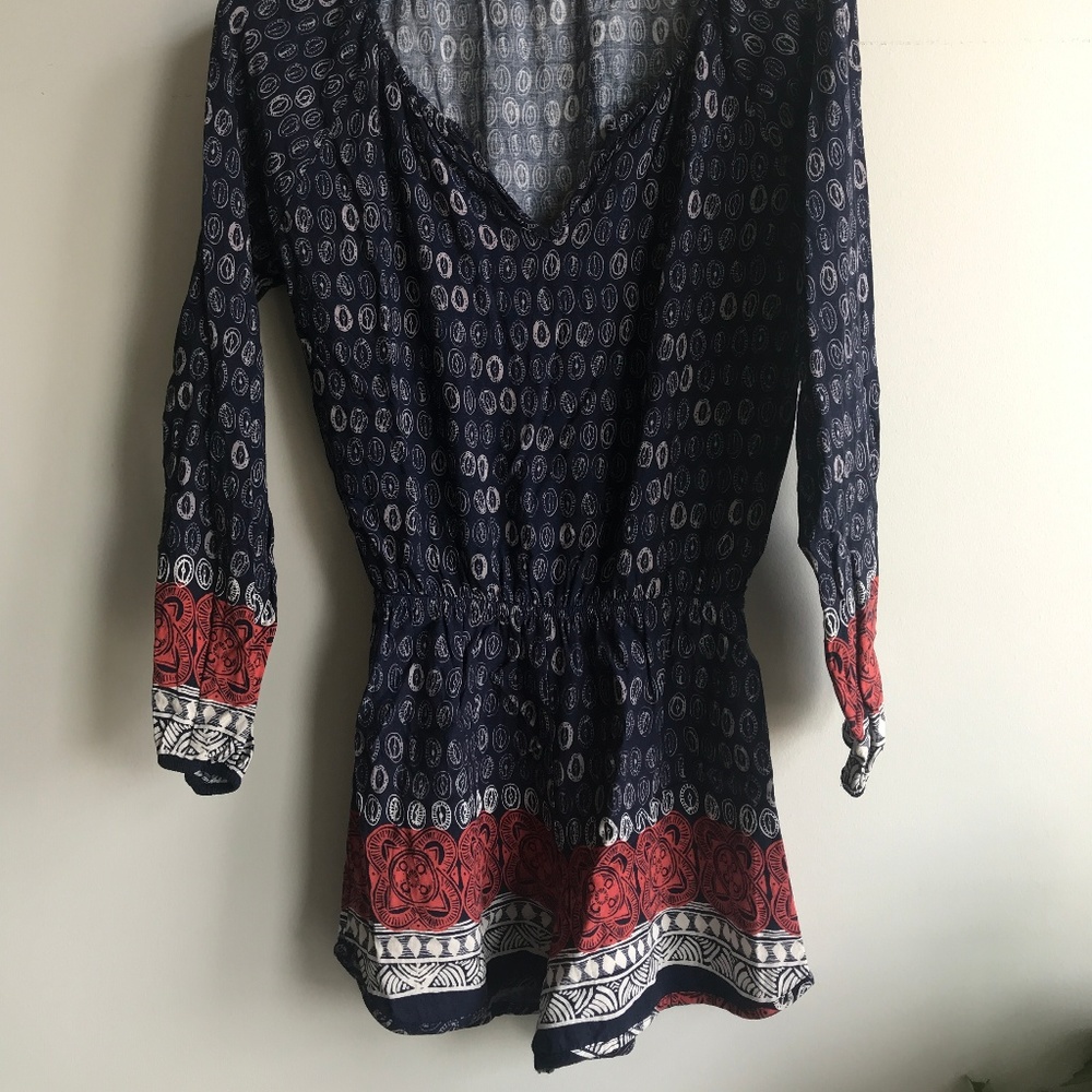 anthropologie short romper